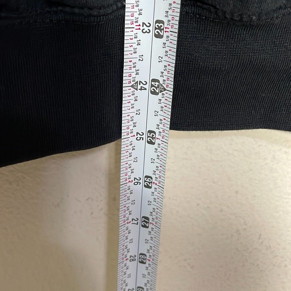 Three Layer Premium Large Mens Black Long Sleeve Pockets Pullover Hoodie - Picture 7 of 7